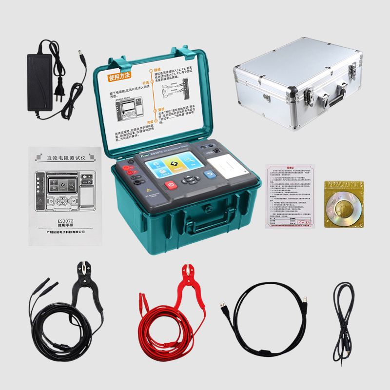 Fuzrr ES3072 Sargı Direnci Test Cihazı (20A)