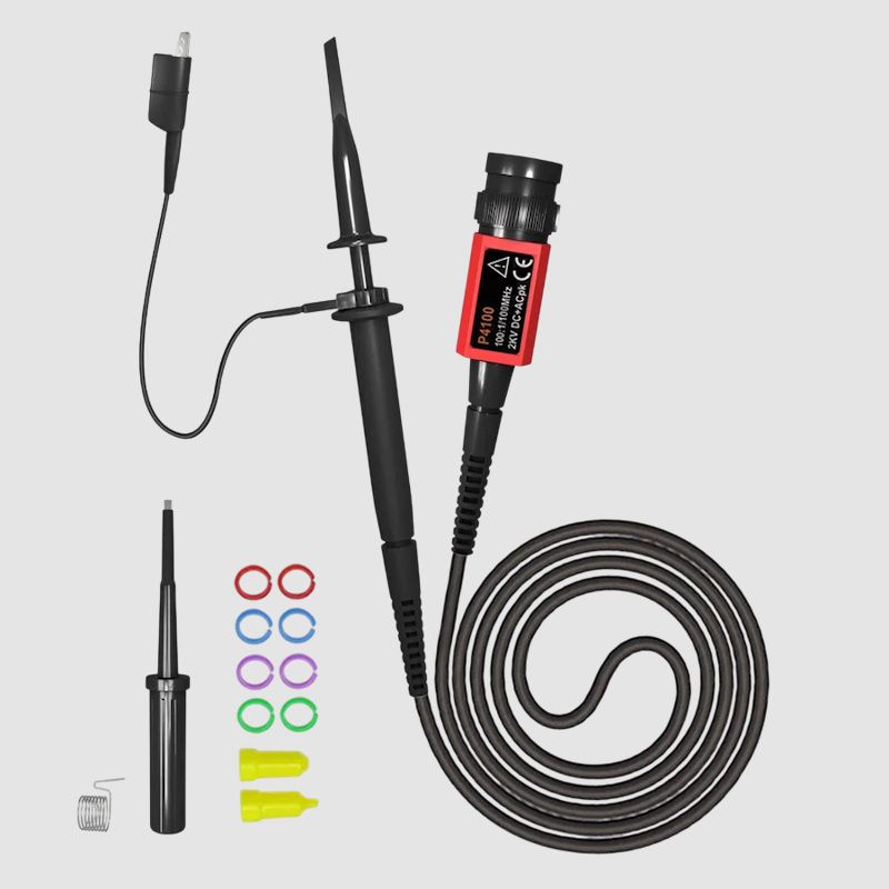 Fnirsi P4100 - 100 MHz High-Voltage Oscilloscope Probe (x100)