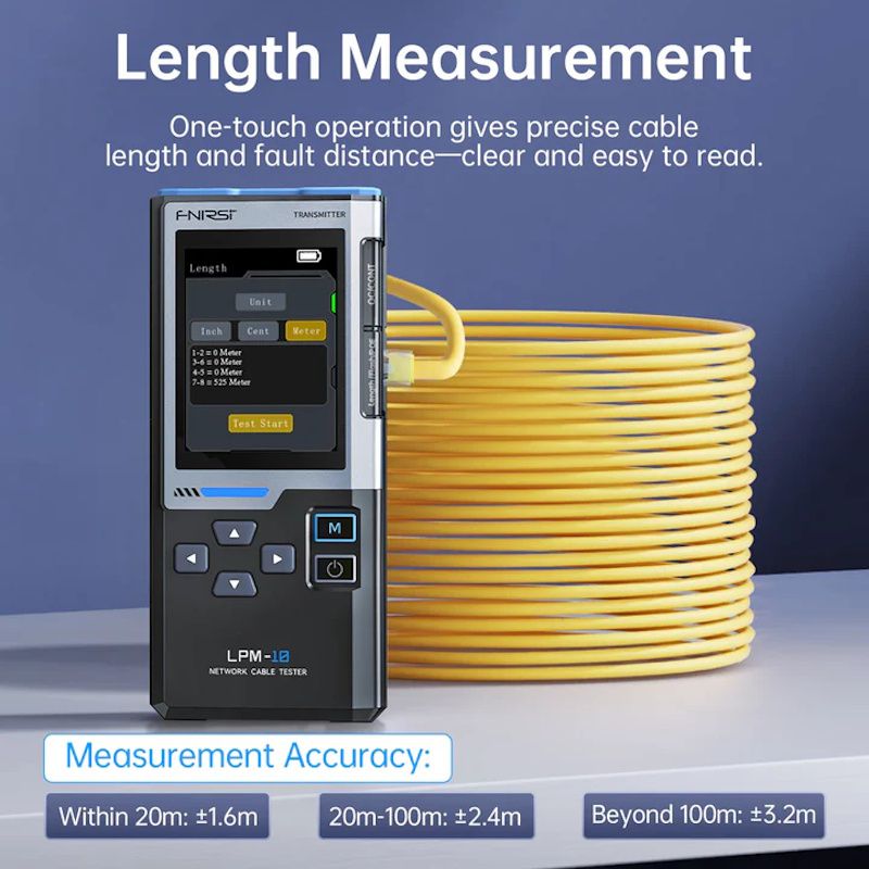 Fnirsi LPM-10C Multifunctional Network Cable Tracker
